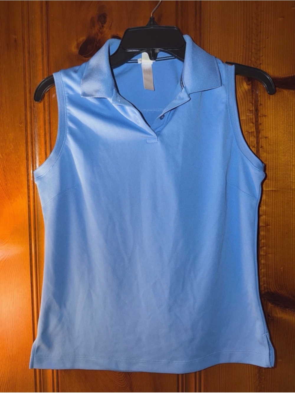 Golf Polo Top in Light Blue - Women's